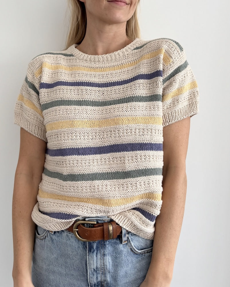Stornoway Tee von Coco Amour Knitwear mit Line von Sandnes Garn 6
