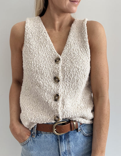 Shoreline Top | beachy Vibes aus Cottonwaves von Gepard Garn