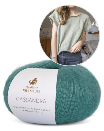 Community KAL Shirt | hauchzartes Shirt aus Cassandra von Mayflower Denmark