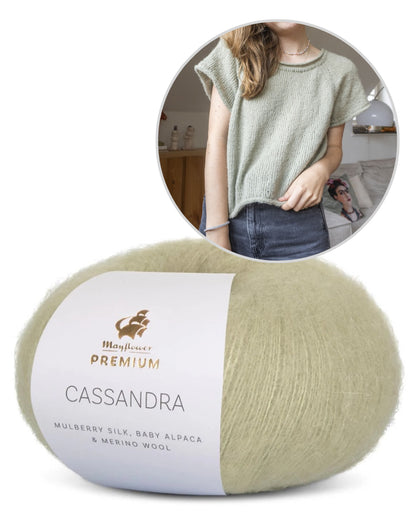 Community KAL Shirt | hauchzartes Shirt aus Cassandra von Mayflower Denmark