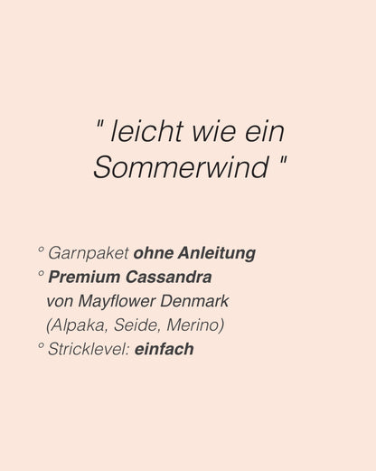 Community KAL Shirt | hauchzartes Shirt aus Cassandra von Mayflower Denmark