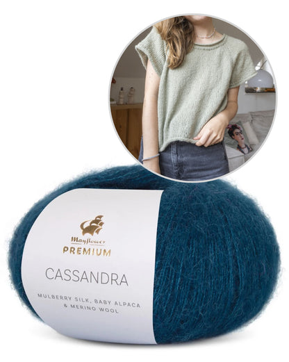 Community KAL Shirt | hauchzartes Shirt aus Cassandra von Mayflower Denmark
