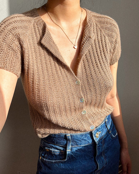 Cookie the Knitter Umbria Summer Top mit Pure Silk von Knitting for Olive 1