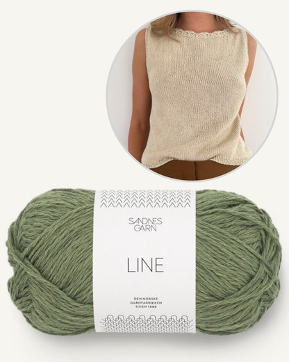 LeKnit Cora Top mit Line von Sandnes Garn 14