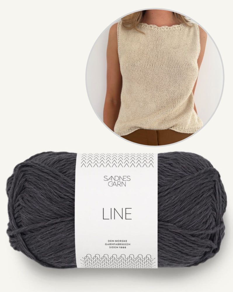 LeKnit Cora Top mit Line von Sandnes Garn 15
