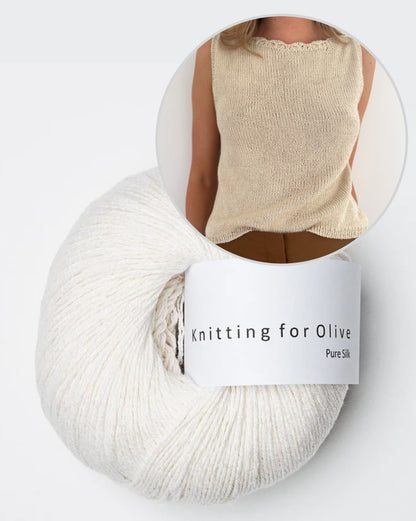 LeKnit Cora Top mit Pure Silk von Knitting for Olive 12
