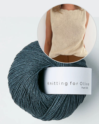 LeKnit Cora Top mit Pure Silk von Knitting for Olive 11