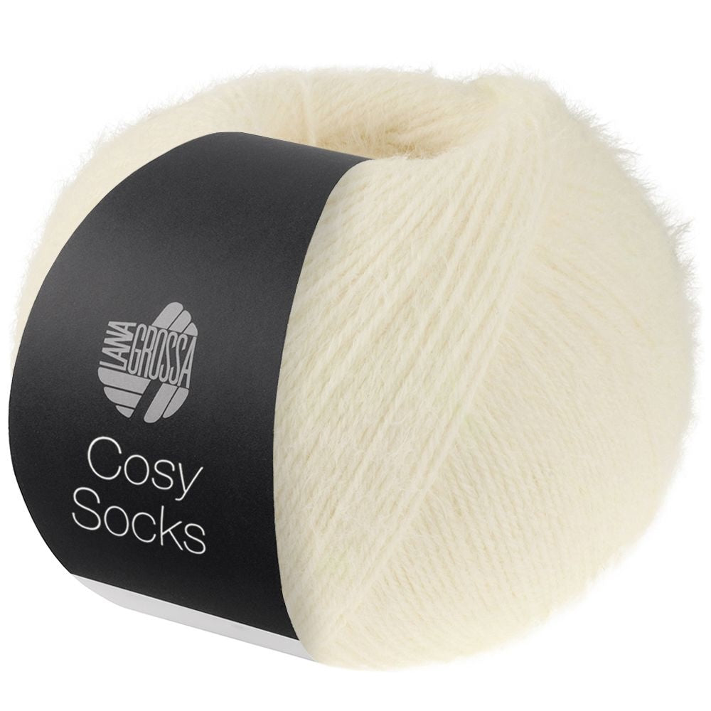 Lana Grossa Cosy Socks Farbe natur 010