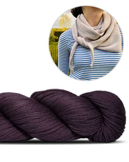 Das einfachste Tuch der Welt | lässig weich aus Cheeky Merino Joy von Rosy Green Wool