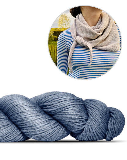 Das einfachste Tuch der Welt | lässig weich aus Cheeky Merino Joy von Rosy Green Wool