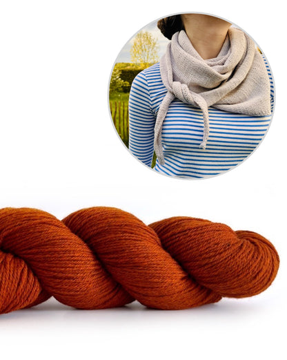 Das einfachste Tuch der Welt | lässig weich aus Cheeky Merino Joy von Rosy Green Wool