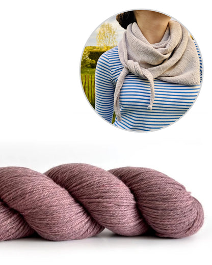 Das einfachste Tuch der Welt | lässig weich aus Cheeky Merino Joy von Rosy Green Wool