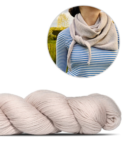 Das einfachste Tuch der Welt | lässig weich aus Cheeky Merino Joy von Rosy Green Wool