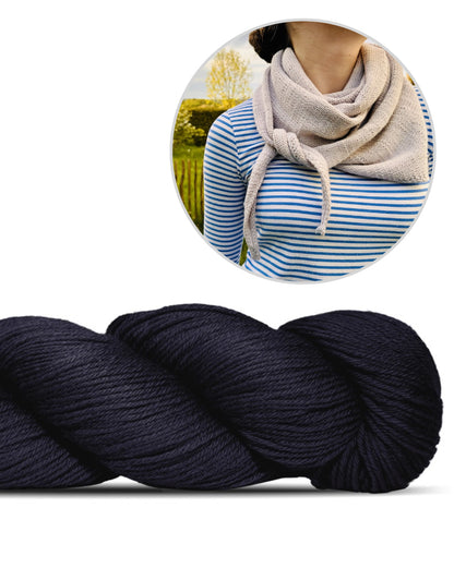 Das einfachste Tuch der Welt | lässig weich aus Cheeky Merino Joy von Rosy Green Wool