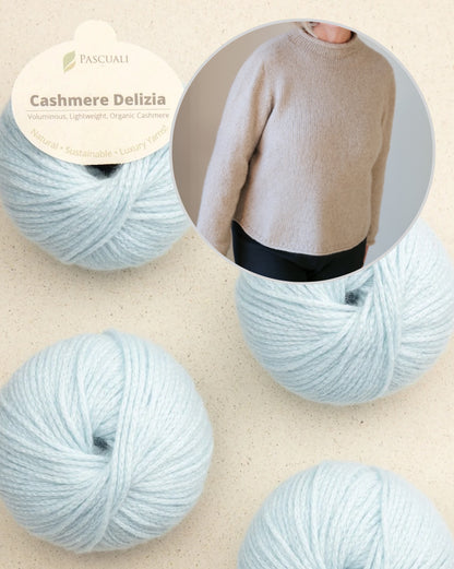 Delizia Sweater | luxueusement sobre en cachemire Delizia de Pascuali