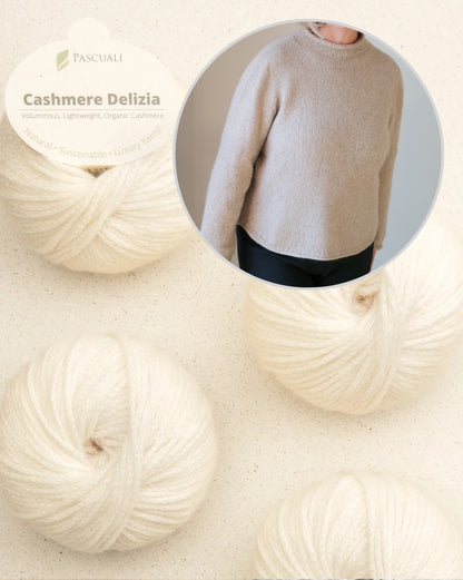 Delizia Sweater | luxueusement sobre en cachemire Delizia de Pascuali