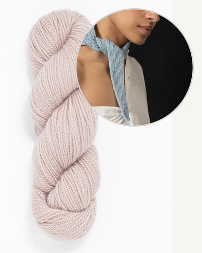 Dern-huivi | pehmeä minihuivi Woolfolkin Tynd-langasta