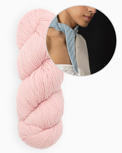 Dern-huivi | pehmeä minihuivi Woolfolkin Tynd-langasta