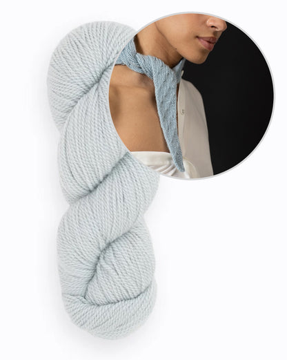 Dern-huivi | pehmeä minihuivi Woolfolkin Tynd-langasta