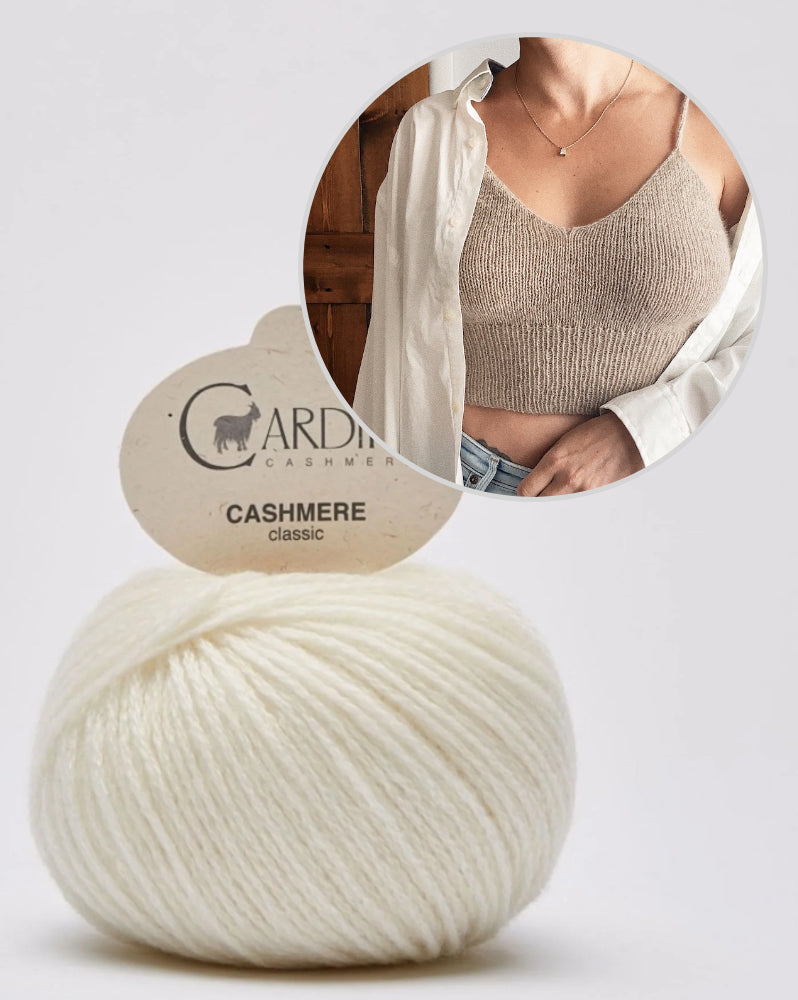 Caidree DK Sugar Boo Bralette mit Classic Cashmere von Cardiff 8