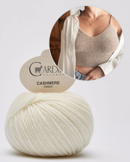 Caidree DK Sugar Boo Bralette mit Classic Cashmere von Cardiff 8