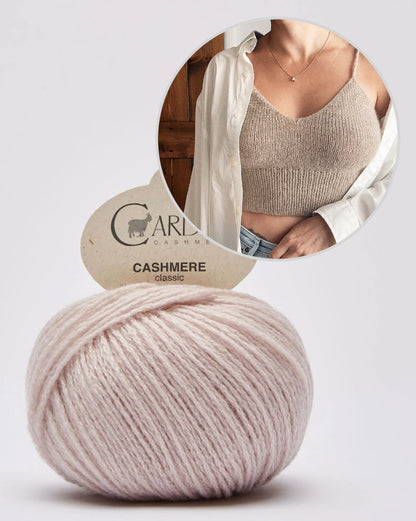 Caidree DK Sugar Boo Bralette mit Classic Cashmere von Cardiff 10