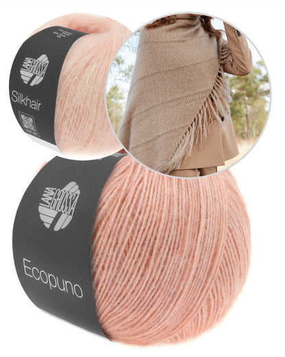 Lana Grossa Dreieckstuch Windhauch mit Ecopuno und Silkhair von Lana Grossa 7