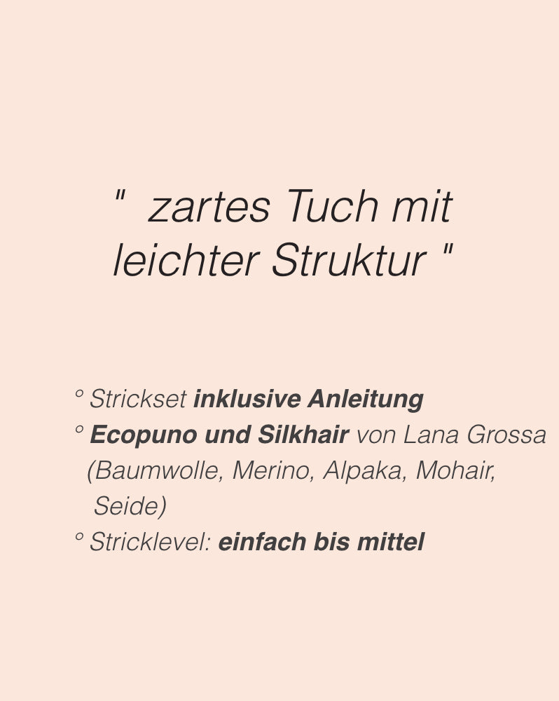 Lana Grossa Dreieckstuch Windhauch mit Ecopuno und Silkhair von Lana Grossa 2