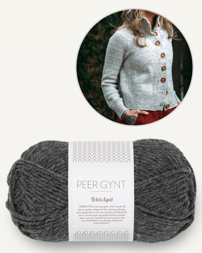 Andrea Mowry DRK Everyday Cardigan mit Peer Gynt von Sandnes Garn 14