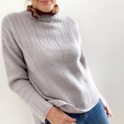 Drop me a Line | eleganter Pullover aus Tibetan von Pascuali