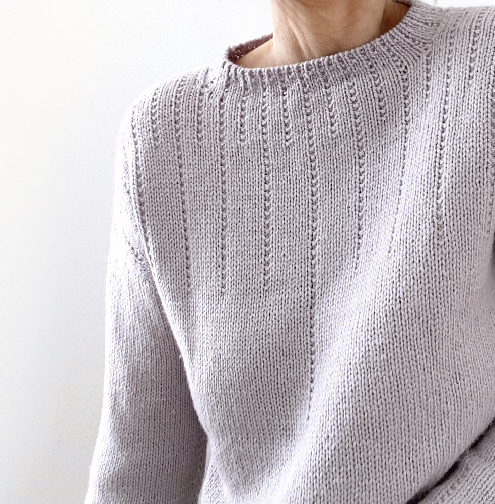 Drop me a Line | eleganter Pullover aus Tibetan von Pascuali