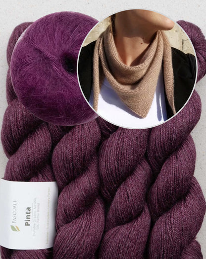Easypeasy Bandana - Pascuali | super einfach aus Pinta und Mohair Bliss