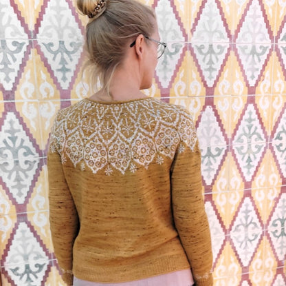 Sagittarii Sweater | romantically fine pattern from Pinta by Pascuali