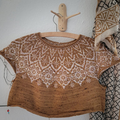 Sagittarii Sweater | romantically fine pattern from Pinta by Pascuali