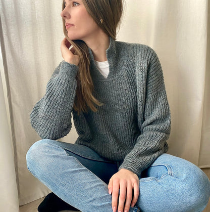 Elsbeth Judith Medvind Sweater aus Wool Local von Erika Knight 2