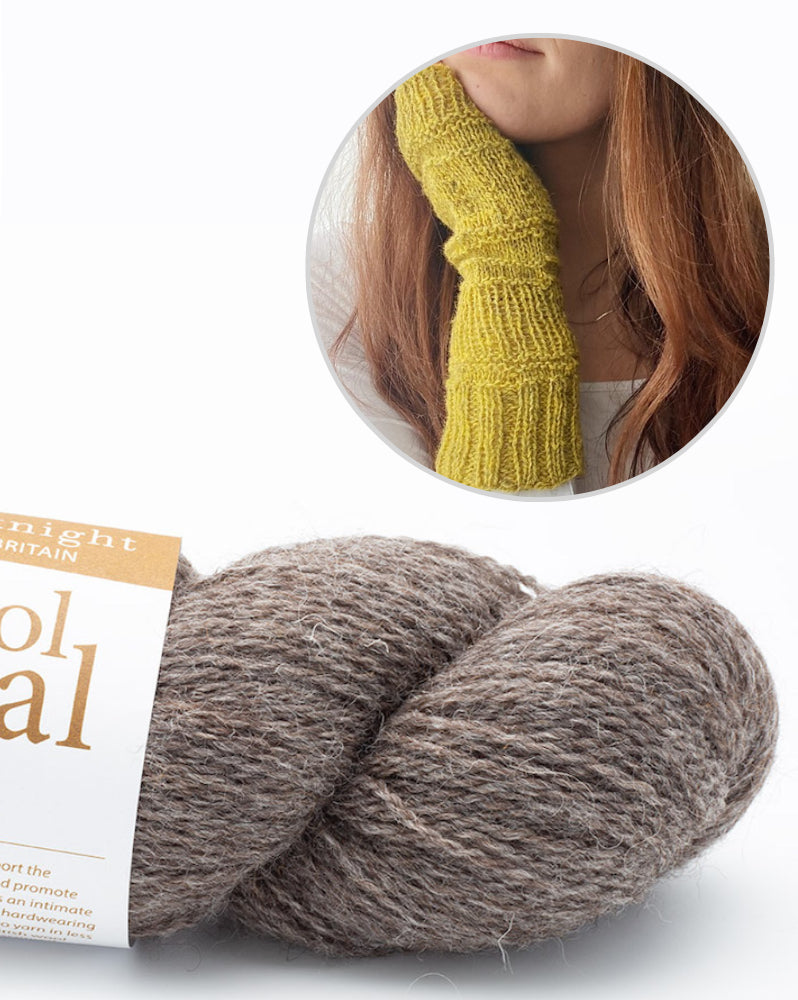 Elsbeth Judith Ribting Stulpen mit Wool Local von Erika Knight 7