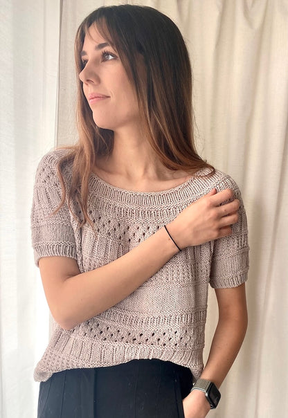Sommerknus von Elsbeth Judith mit Line von Sandnes Garn 5