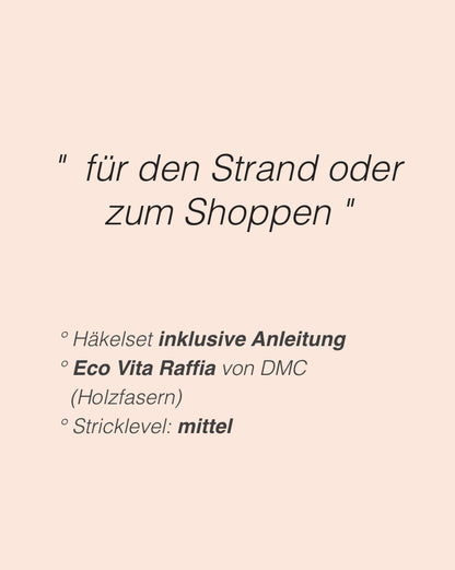 Paula-m Emile Bag mit Eco Vita Raffia von DMC 2