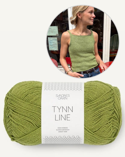 Emmy Top - Sandnes | delicate camisole top made from Tynn Line by Sandnes Garn