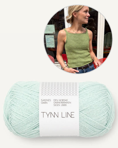 Emmy Top - Sandnes | delicate camisole top made from Tynn Line by Sandnes Garn