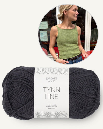 Emmy Top - Sandnes | delicate camisole top made from Tynn Line by Sandnes Garn