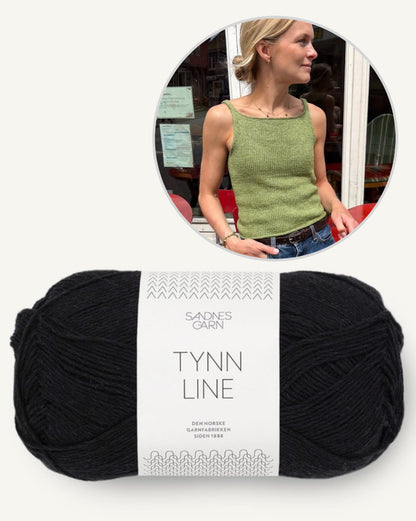 Emmy Top - Sandnes | delicate camisole top made from Tynn Line by Sandnes Garn