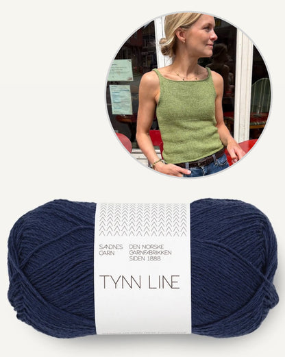 Emmy Top - Sandnes | delicate camisole top made from Tynn Line by Sandnes Garn