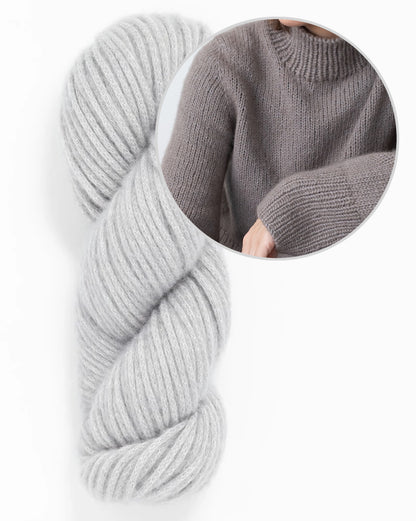 Etta | Basic sweater van Woolfolk Air