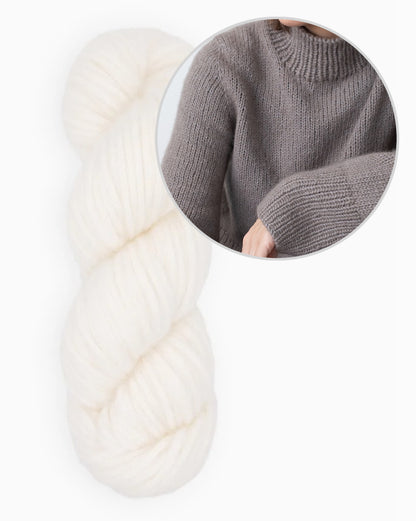 Etta | Basic sweater van Woolfolk Air