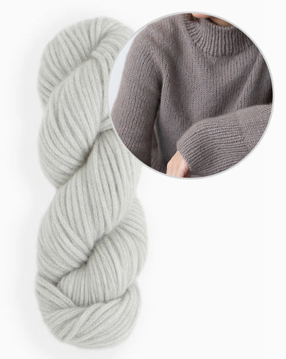 Etta | Basic sweater van Woolfolk Air