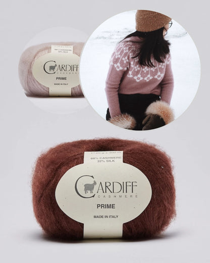 Pull Florealis | fines paillettes de Prime de Cardiff Cashmere