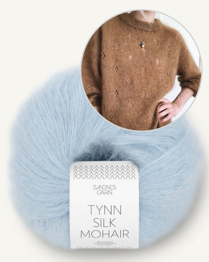Fortune Sweater | délicat porte-bonheur en Tynn Silk Mohair de Sandnes Garn