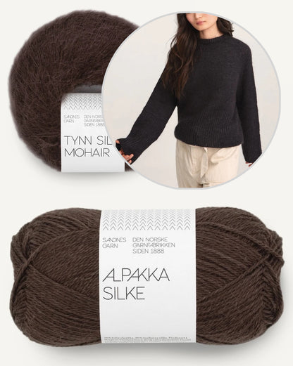 Franky Pull - Alpaga Soie Mohair | délicat et doux au tombé soyeux