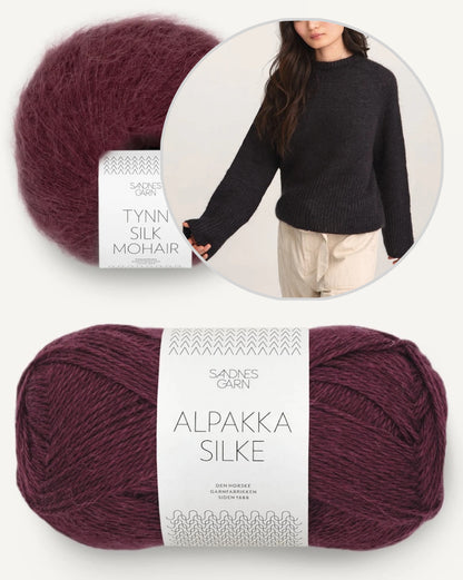 Franky Pull - Alpaga Soie Mohair | délicat et doux au tombé soyeux